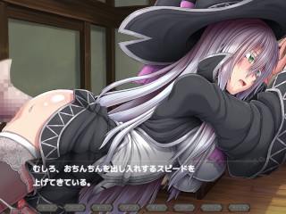 【#02エクリプスの魔女 爆乳魔法使いエロゲ実況(体験版)】村の男や冒険者の男と初めての中出しセックスをしてしまう。(Hentai game)