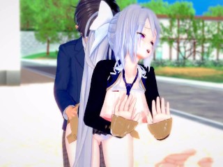 【エロゲーコイカツ！】VTuber 樋口楓3DCG巨乳アニメ動画(バーチャルYoutuber)[Hentai Game Koikatsu! Higuchi Kaede(Anime 3DCG Video