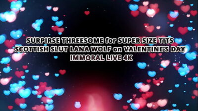 Lana Wolf’s Valentine’s Day Gangbang, Stuffed With Love & Cum!