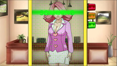 Maya’s Mission (Ace Attorney H-Game) ENF CMNF MMD: April May after being seen naked with the X-ray Vision, decides to give Phoenix Wright an epochal blowjob in the studio with her giant tits |