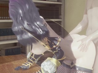 White Beautiful Witch – 3D Hentai – (Uncensored)