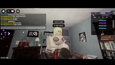 Android 18 cheating krillin with a new black student roblox rr34