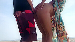 A Passer-by Cum In My Ass In Front Of Everyone!