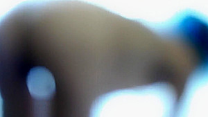 Emo girl with blue hair POV blowjob and sex