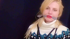 Norwegian sweater wool bondage