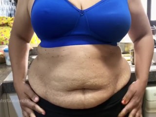 Hira – Hot Milf Sensually Cooks In the Kitchen – Amazing BOOTY and BOOBS