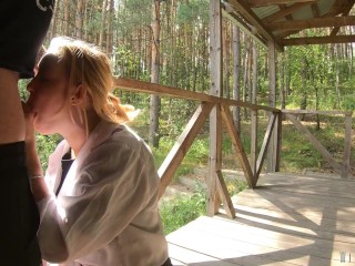 Wife Films Her Blonde Friend Sucks Me Off Outdoors – Sharing Is Caring!