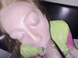 Wow what a Fat ass for a innocent Whitegirl