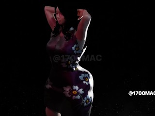 Big Booty Cheeks Clapping Crazy (knockout in club)