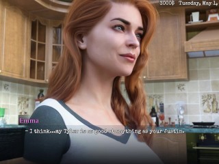 Boundaries of Morality #1 Emma rides on Tyler’s cock