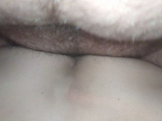 Fat Hairy Fuck Accidentally Creampies Sexy Tinder Date In DoggyStyle And Keeps Going