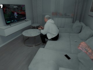 Fucking my friend’s girlfriend behind his back while he can’t see – pinkloving