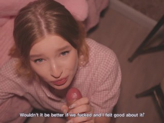 SHE’S STUCK UNDER THE BED – Fucked my Stepsister Rough