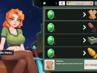 The Minecraft Sheep-Girl Game Got Updated (She’s Shaking from Cumming) | Lovely Craft Piston Trap 7