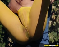 Abella Danger Outdoor Anal Sex