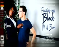 German Naomi is a 51 year old black MILF boss who gets fucked at the office by her employee – Ebony Interracial Mature Old and Young