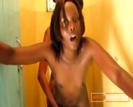 Sexy Black College Roommates Shower Together Lick Pussy Till They Cum