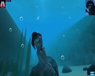 Underwater/scuba Peril Gameplay from a hentai game
