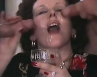 70’s Afro GB Cumshots