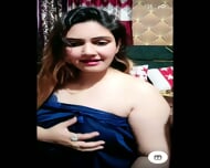 Anaya-choudhari Tango Model Chubby Girl In Net Dress Couples Romance arab